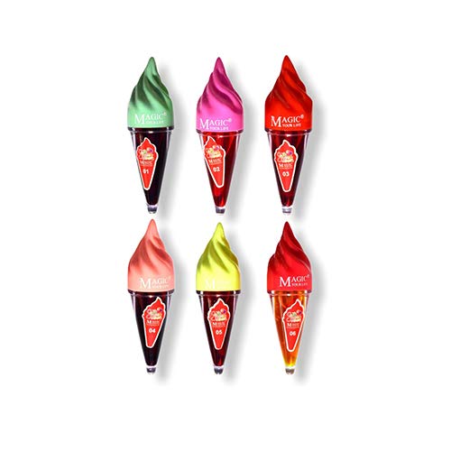 Magic Your Life Lip Gloss Smooth Tint 6 Sets