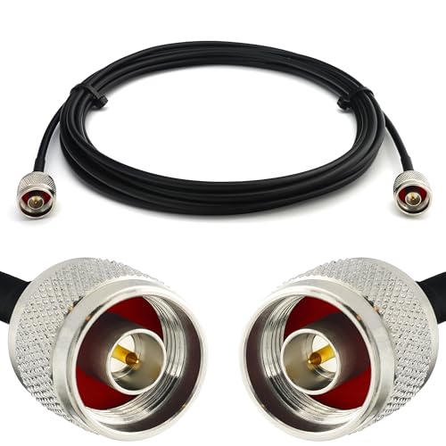 Câble coaxial N Mâle 15m RG58 étanche anti-perte pour réparer la connexion de votre routeur LTE