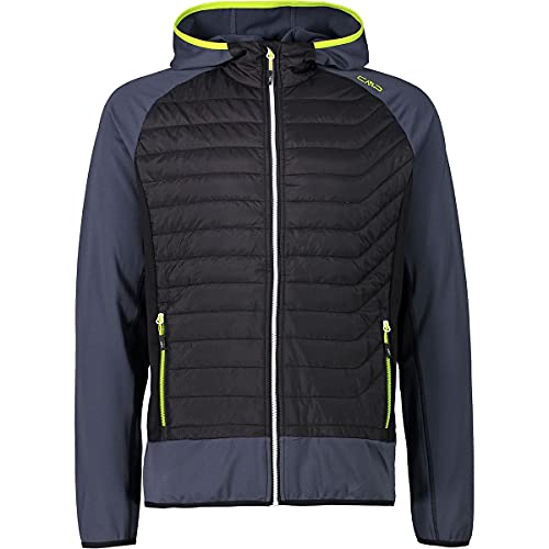 CMP Herren Hybrid Hoodie Jacke, titanio, 54
