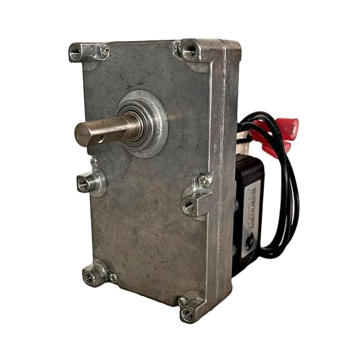 Vogelzang 1 RPM with Hole Counter Clockwise Auger Feed Motor, Gearbox Assembly for 120V AC, Part Number 80488