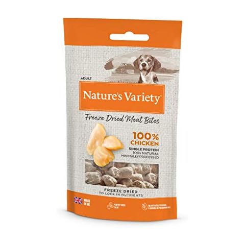 Natures Menu NATURE'S VARIETY FREEZE DRIED MEAT BITES CHICKEN (12 x 20g) Cover