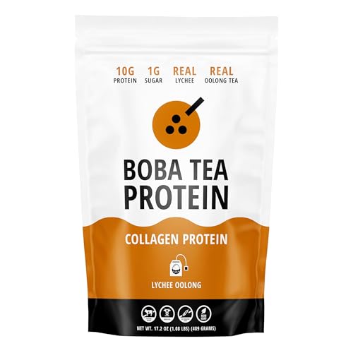 Boba Tea Protein Lychee Oolong Collagen
