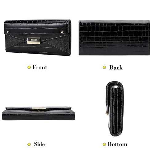 Wallet Women Large, Bifold Wallets for Women, PU Leather, Animal Print, Card Slots and Coin Compartments3