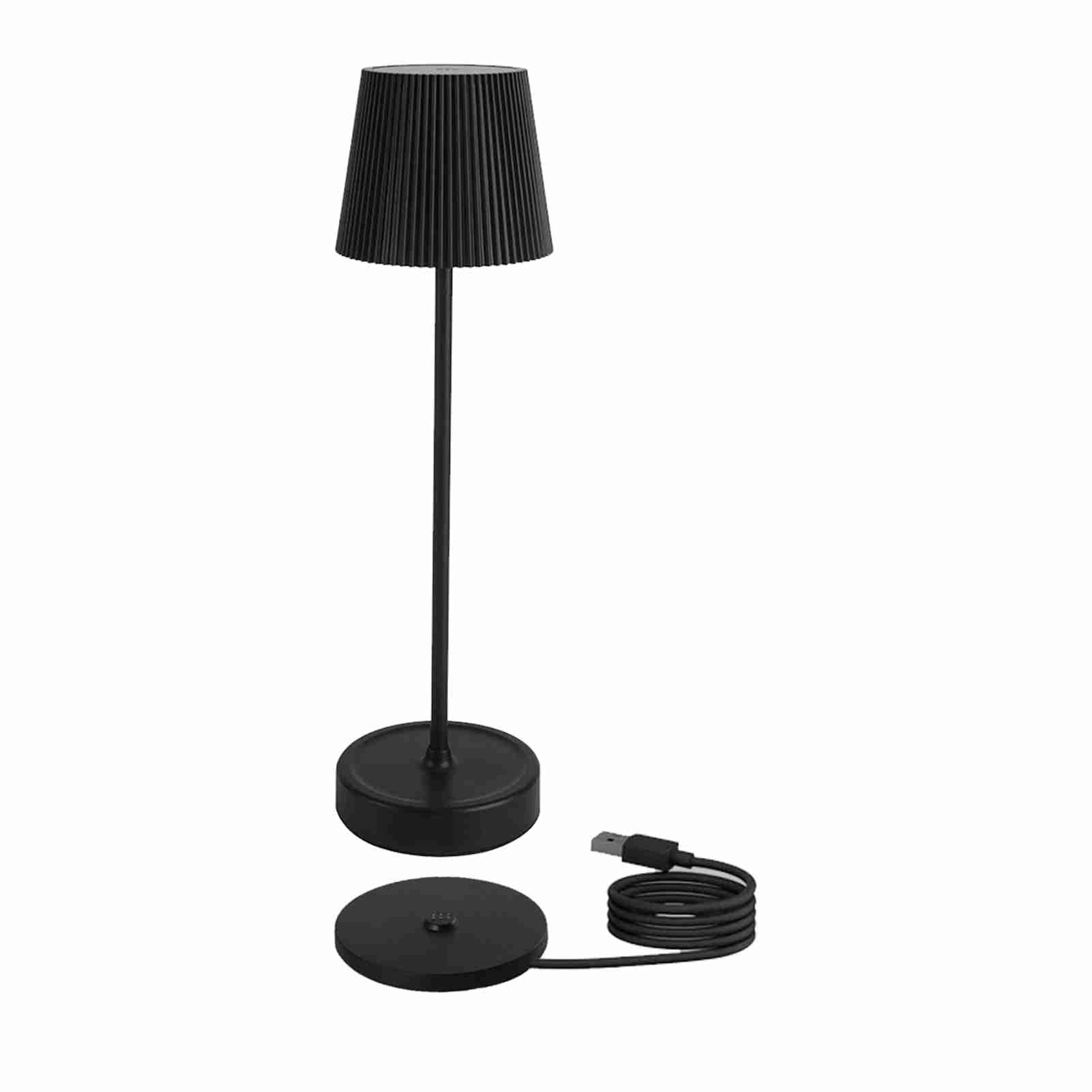 Kavolet Lámpara de Escritorio LED con Control Táctil Iluminación Versátil para Sala de Estar Luz Neutra/blanca/cálida (redondo 2000mAh)