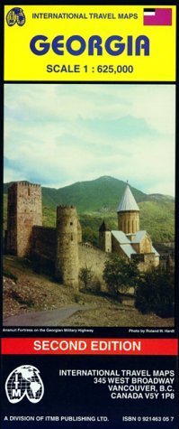 Republic of Georgia Map by Itge (1999-01-01)