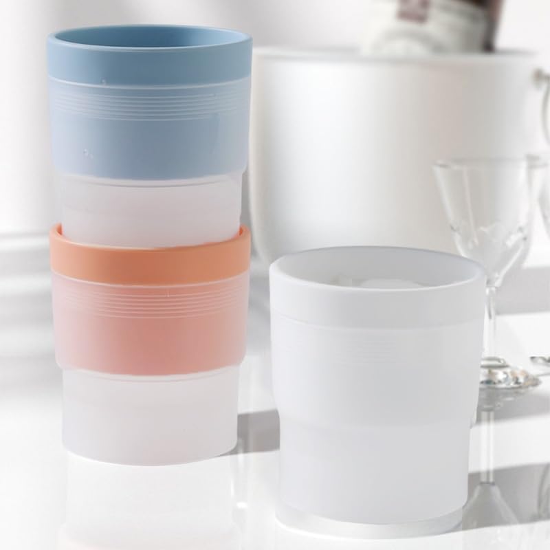 Ice Ball Mold Ice Cube Mold Kitchen Ice Making Grid Whiskey Ice Ball(Ice White,5pcs)