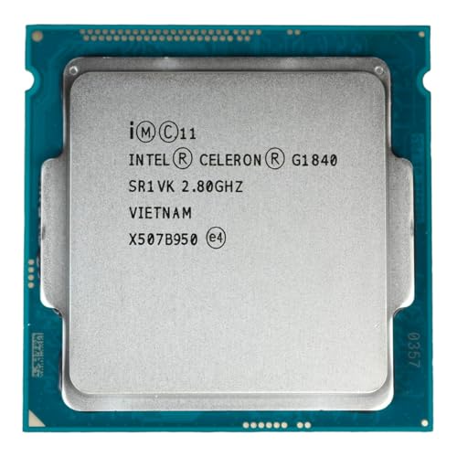 Intel Celeron G1840 2.80 GHz Dual-Core Dual-Thread 3 MB Cache 53 W CPU Processor Socket LGA 1150