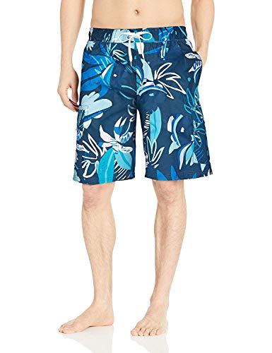 Image of Kanu Surf Men's Big Viper Extended Size Stripe Swim Trunk
