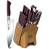 Kitchen-Knife-Set-with-Block-18-Piece-Super-Sharp-German-High-Carbon-Stainless-Steel-Chef-Knife-Set-Professional-Cutlery-Knife-Set-with-Sharpener HOSHANHO Kitchen Knife Set with Block 18-Piece, Super Sharp German High Carbon Stainless Steel Chef Knife Set, Professional Cutlery Knife Set with Sharpener