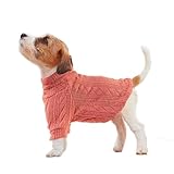 Modisches Design: Rollkragen und einfarbige Farbe bieten endlose Mode. Dieser kleine Hundepullover kann auch den Hals, die Brust und den Bauch Ihres Haustieres vollständig umwickeln und gut warm halten. The dog sweaters are Perfect for winter everyday wear and also a good gift for a dog's birthday.