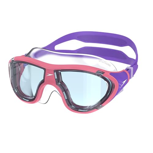 Speedo Máscara biofuse | Buceo | Natación | Diseño ergonómico | Agua abierta | Sin fugas Talla única