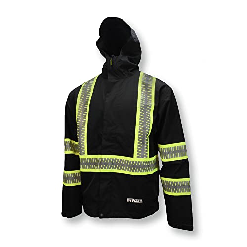 Image of DEWALT DRW11 Waterproof Lightweight Packable Raincoat