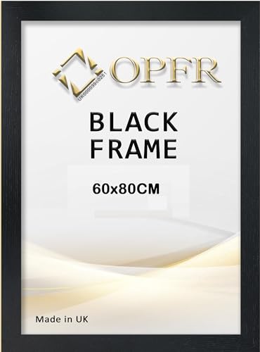 BLACK 60X80cm Poster Picture Frame