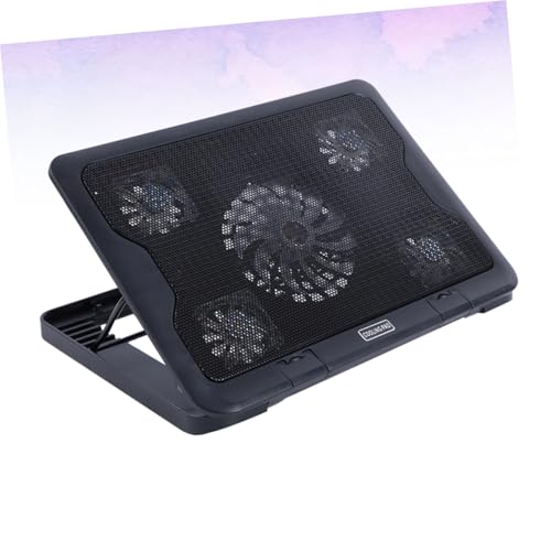 Base para Laptop con 5 Ventiladores y Soporte Ajustable USB miniatura 6