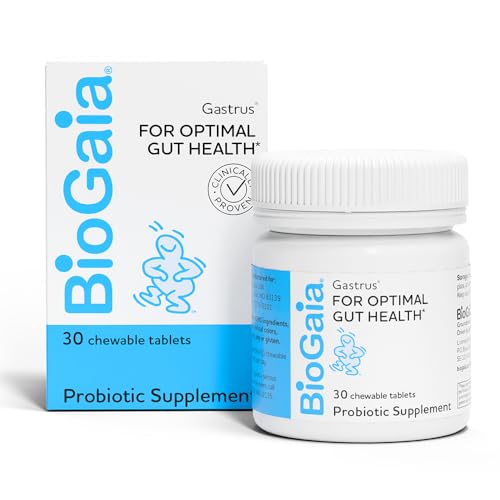 BioGaia Gastrus Gut Health Probiotic | Eases Abdominal Discomfort...