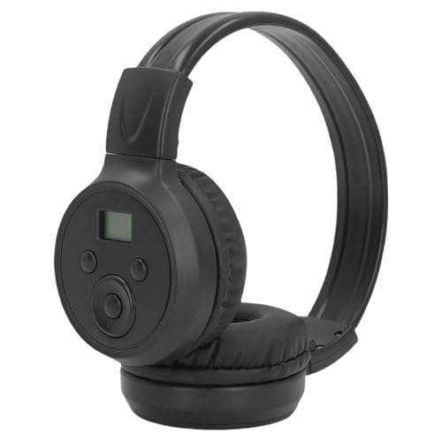 Casque sans Fil Radio Muffs Asixxsix Antiburuit avec Tuner FM Portatif