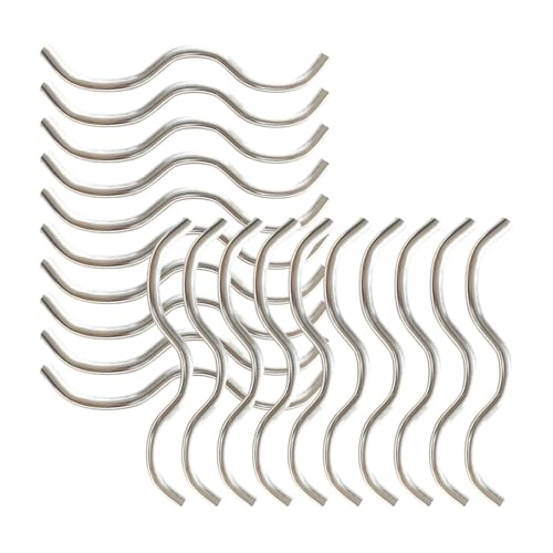 Boucles de trampoline en acier zingué Generico x20 de 11,7 cm pour jardin