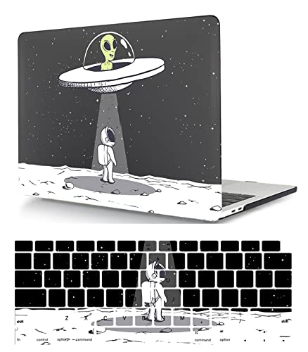Carcasa MacBook Air 13 A1466 solución anticaídas funda rígida de plástico diseño espacial