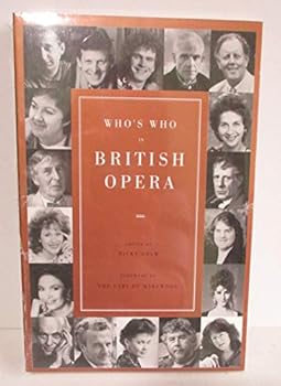Hardcover Who's Who in British Opera Book