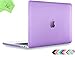 Price comparison product image UESWILL Compatible with MacBook Pro 13 inch Case 2019 2018 2017 2016, Smooth Matte Hard Case for MacBook Pro 13 inch (USB-C), with/without Touch Bar, A2159/A1989/A1706/A1708, Purple