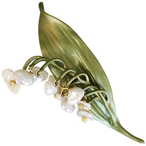 Broche de muguet pour boucle de châle et accessoires de manteau lors de vos sorties citadines