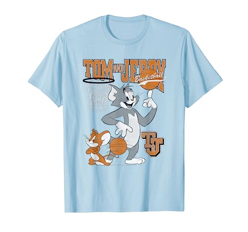 Tom and Jerry Spinning Basketball Maglietta