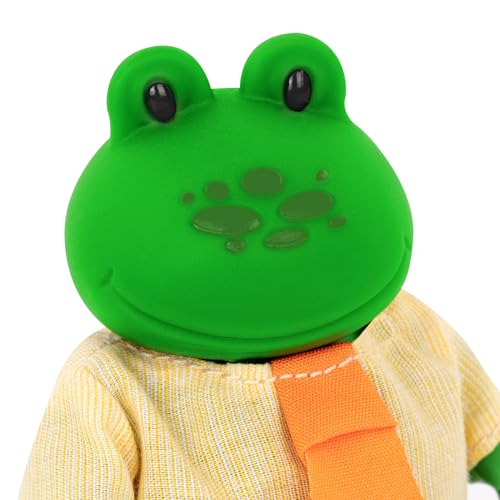 Li'l Woodzeez The Croakalily Frog Family set de 4 figuras miniatura 3