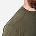 BRUNT Long-Sleeve Pocket T-Shirt - Large - Army Green Heather - Comfortable Mid-Weight Build - Drop Shoulder Seam - Utility Pocket - Regular, Well-Tailored Fit - Ultra-Soft Fabric Blend