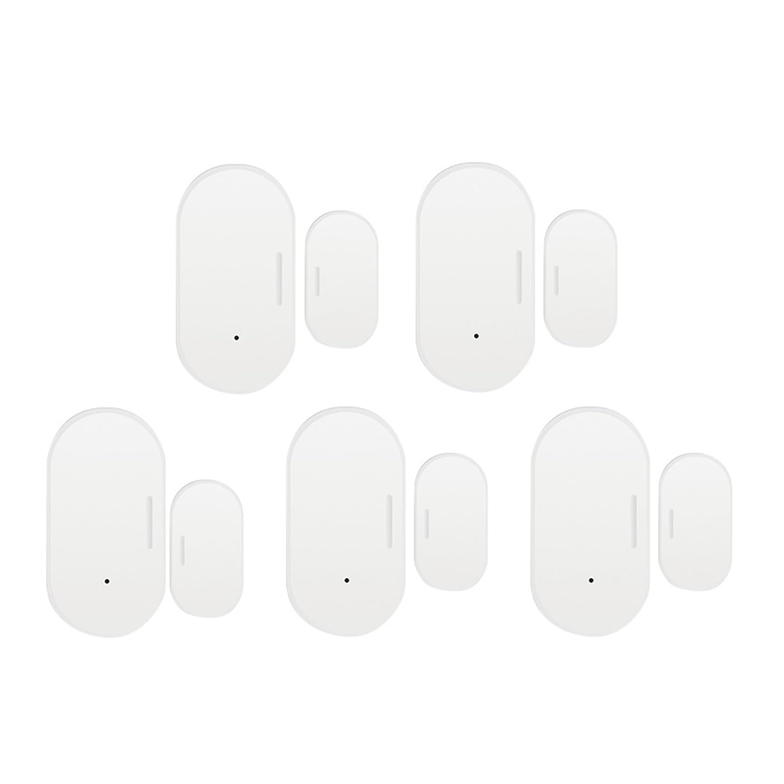 Alarmas De Puerta, Tuya Zigbee-Sensor magnético de puerta y ventana, conexión inalámbrica, detectores de puerta inalámbricos for hogar inteligente, automatización magnética de puerta Para La Seguridad