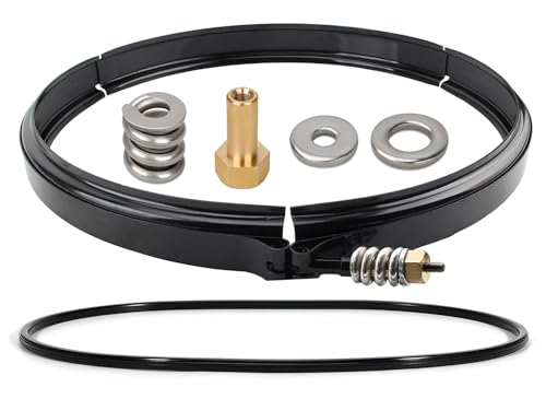 WGLRRGU 190003 Tension Control Clamp Kit Replace for Pentair FNS Plus/Ouad DE/Clean & Clear Plus Pool and Spa Filter with 39010200 Tank clamp O-Ring and 53108900 Spring Barrel Nut