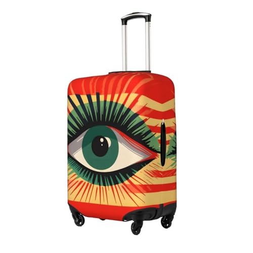 Boho Tribal Eye Luggage Cover Washable Elastic Suitcase Cover Anti-Scratch Travel Luggage Protector Covers for Kids Adult XL fits 29-32 inch Suitcase2