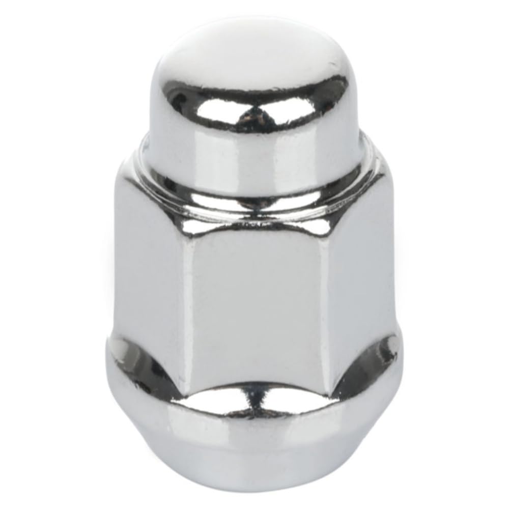 20 tuercas hexagonales cromadas 7/16-20 de bellota de 3/4 (19 mm) (acero endurecido a través)