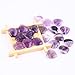 10 PCS Heart Amethyst Crystals Natural Polished Green Aventurine Stone Heart Love Carved Healing Crystal Worry Stone