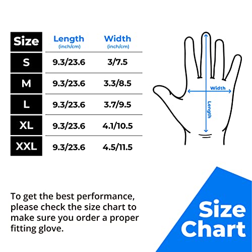 Oristout Winter Work Gloves For Men And Women, Touchscreen, Waterproof Gloves For Working In Freezer, Fishing And Gardening, Thermal Insulated, Super Grip, Grey, Xx-Large #TOP5