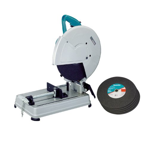 Makita 2414NBX 15 Amp 14-Inch Abrasive Cutoff Machine with Five Blades (Discontinued by Manufacturer)