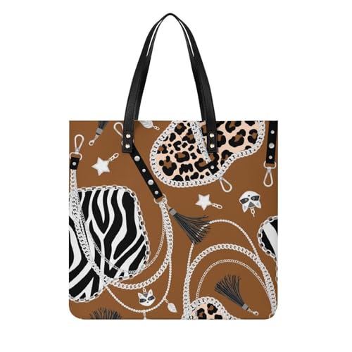 Sac à main shopper marron : fini le manque de place avec ce tote bag 39x39cm