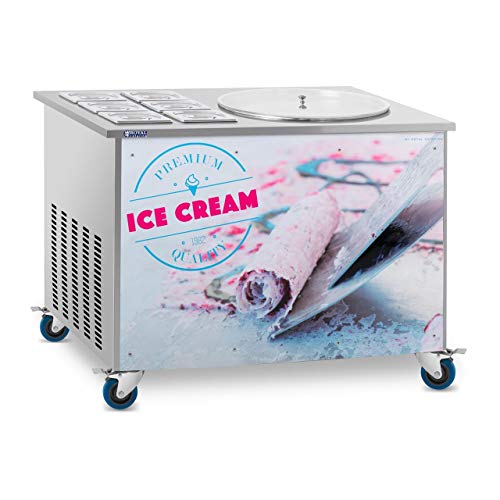 Royal Catering RCFI-1O-6 Roll-Eismaschine Roll Eis Maschine Gebratenes Eis Maschine Ice Cream Rolls Maschine Thai Eis…