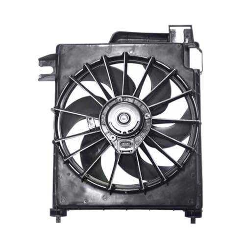TXRRZMI for Dodge for Ram 1500 2002-2008 for Ram 2500/3500 2003-2007 Style AC Condenser Cooling Fan Motor Assembly,Repair your car