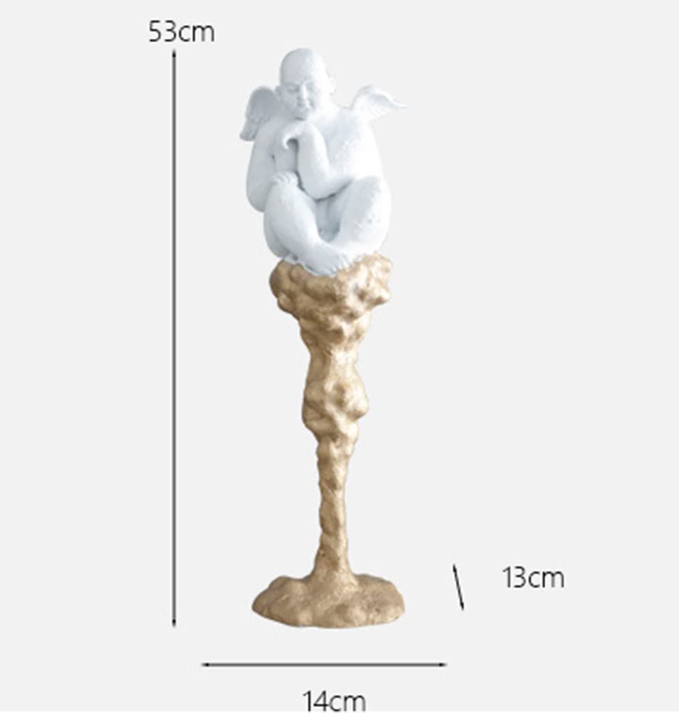 Engel Modell Statue, Kunstfigur Skulptur Dekoration Kunstharz Handwerk Home Office Dekoration Abstrakte Kunst Stil Kunst Dekor Geschenk