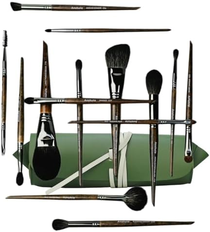 Bamboo Makeup Brushes Set Professional — lifestyle photo