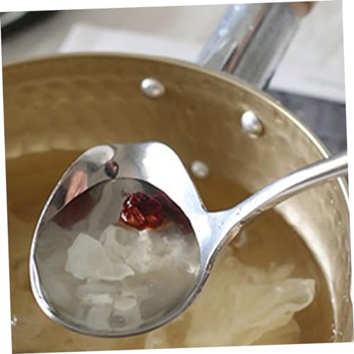 1 Unidade Colher De Molho Colher De Sopa De Creme Sopa De Inox De Colher De Sopa Colher De Chuvisco