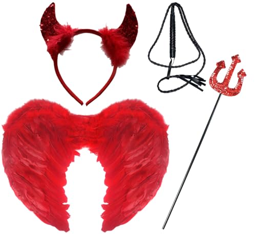 Déguisement diable rouge labreeze pour soirée déguisée et carnaval