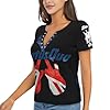 Ladies's Status Rock Band Quo Minimalist Elegance T-Shirt Comfortable Premium Top Date Night Slimming T-Shirt Multicolor S #1