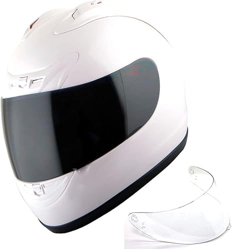 Miniatura 12 de 1Storm Nuevo Casco de Motocicleta de Cara Completa JH901 Negro Mate + Un Escudo Transparente Adicional: JH901 Azul brillante,Rojo brillante,Negro