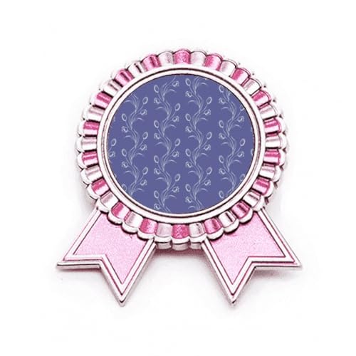 Broche fleur blanche tulipe en métal pour accessoiriser un manteau ou une veste en lin