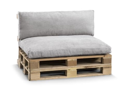 Gutekissen® Palettenkissen, Gartensofakissen, Sitzkissen, Rückenkissen, gefüllt mit Pulirethangranulateinlage, viele Farben und Größen PWL...