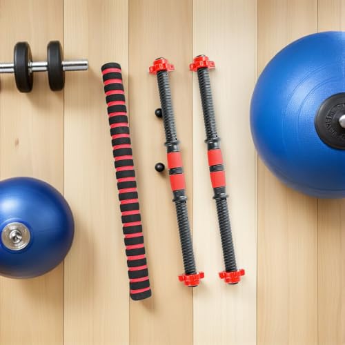 Connecteur pour haltère en acier STOBAZA barre de connexion avec écrous pour musculation