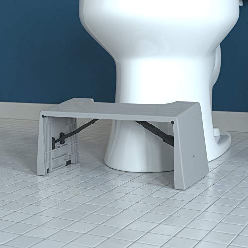 Squatty-Potty-Porta-Traveler-Foldable-Toilet-Stool-for-Travel-7-Height-Gray