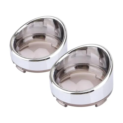 Gril de phare chromé avec optiques de clignotant pour rouler en Street Glide