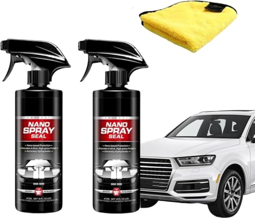 [qiukala]【2025新 多機能】車用コーティングスプレー ナノコーティング剤...